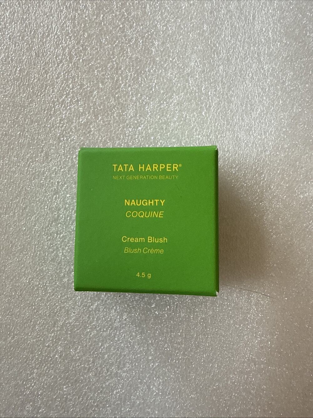 NEW Tata Harper Cream Blush Naughty Pink 4.5g